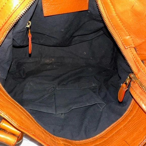 Balenciaga Velo Orange Crossbody Bag - Picture 3 of 15